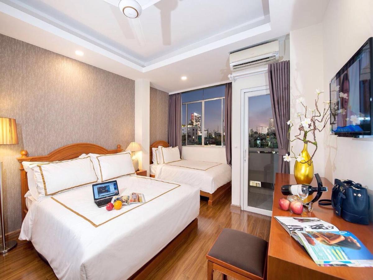 Lan Anh Hotel Ho Chi Minh-staden Exteriör bild